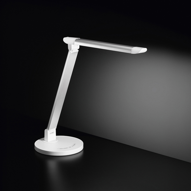 Perenz Lampada da tavolo LED orientabile funzione di spegnimento dopo 30min  e porta USB collezione Leg